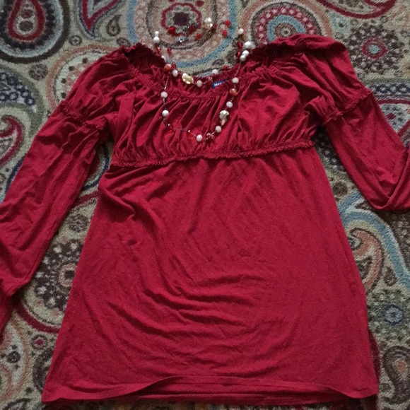 Max Edition Vintage Style Blouse. Super Cute ! - Picture 5 of 5